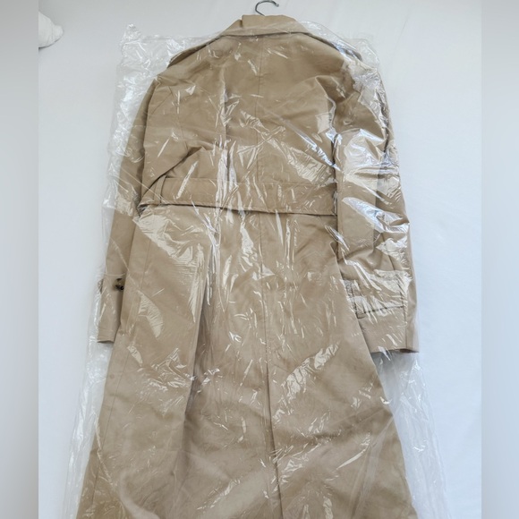 NWT Mango Cotton Classic Trench Coat - Picture 5 of 6